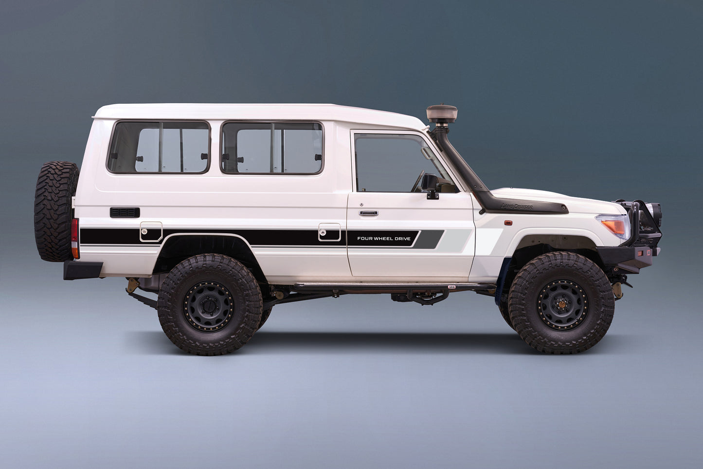 COBAR BODY DECAL  KIT : J78-SERIES TOYOTA LAND CRUISER (TROOP CARRIER)