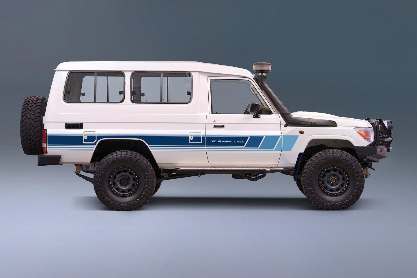 COBAR BODY DECAL  KIT : J78-SERIES TOYOTA LAND CRUISER (TROOP CARRIER)