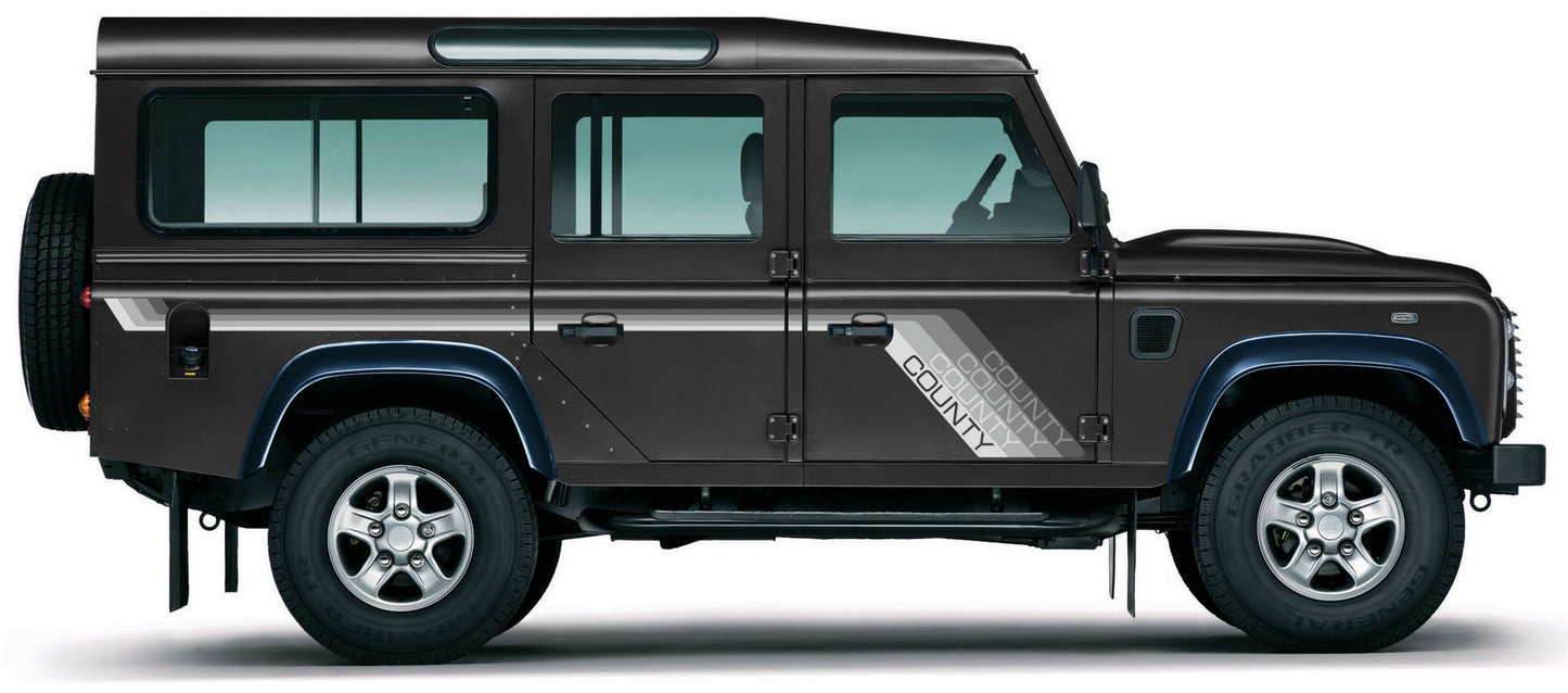 COUNTY BODY DECAL KIT : LAND ROVER DEFENDER 110 (1988-1990)