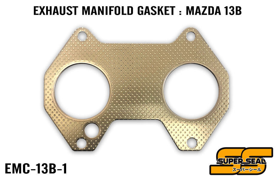 SUPER SEAL COMPOSITE EXHAUST MANIFOLD GASKET : MAZDA 13B