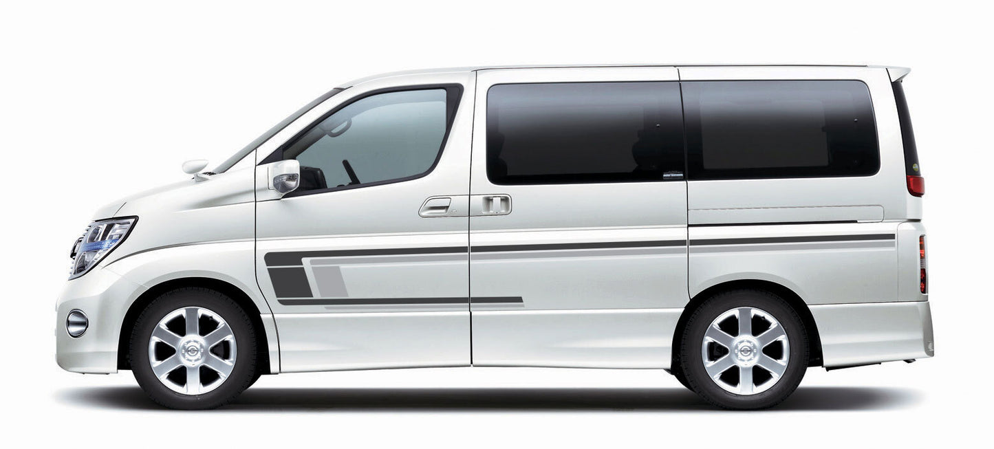 BONDI BODY DECAL KIT : NISSAN ELGRAND (E51)