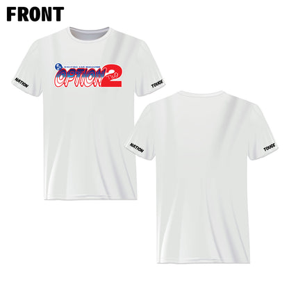 OPTION MAGAZINE TRIBUTE T-SHIRT (TYPE-3)