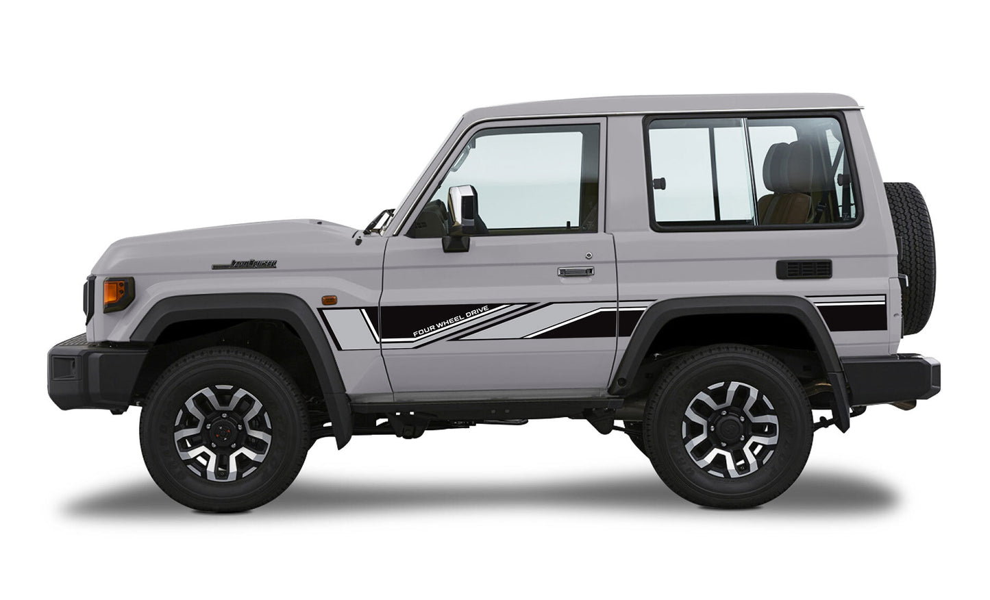 BAROSSA BODY DECAL  KIT : TOYOTA LANDCRUISER LC71 (2023+)