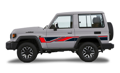 BAROSSA BODY DECAL  KIT : TOYOTA LANDCRUISER LC71 (2023+)