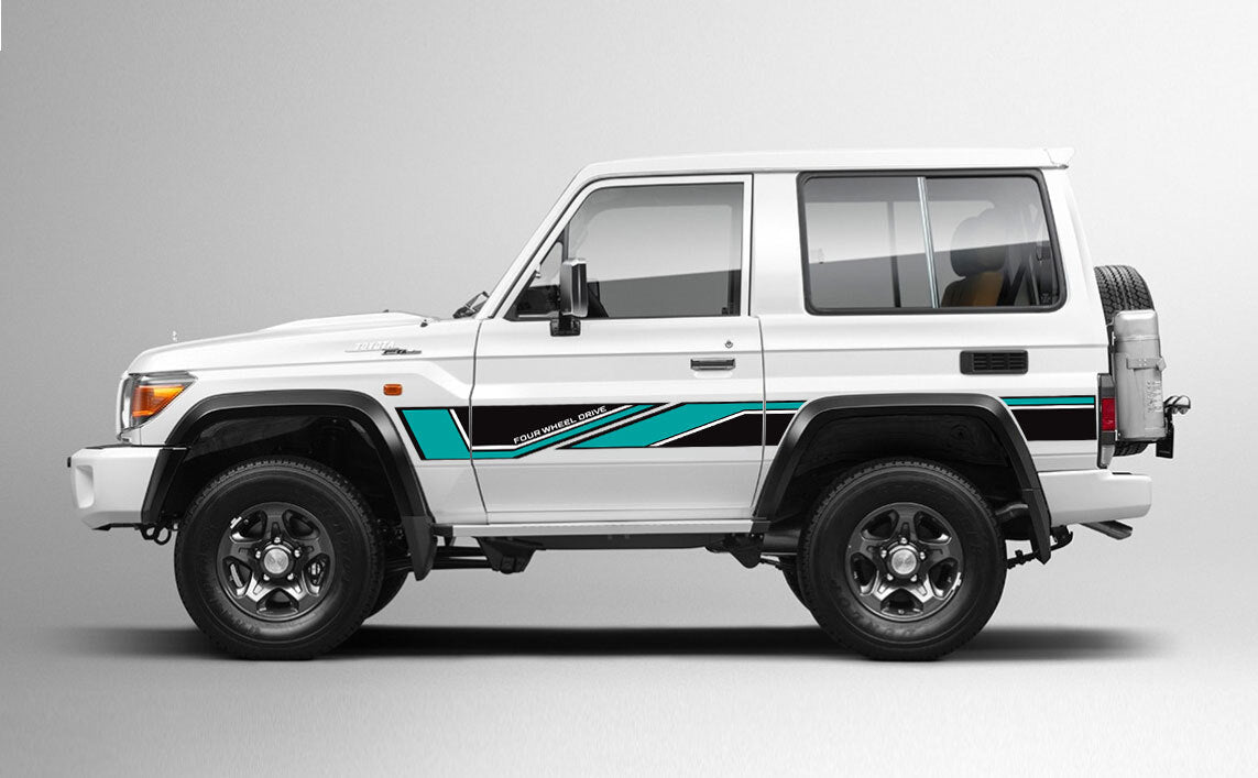 BAROSSA BODY DECAL  KIT : TOYOTA LANDCRUISER LC71 (2023+)