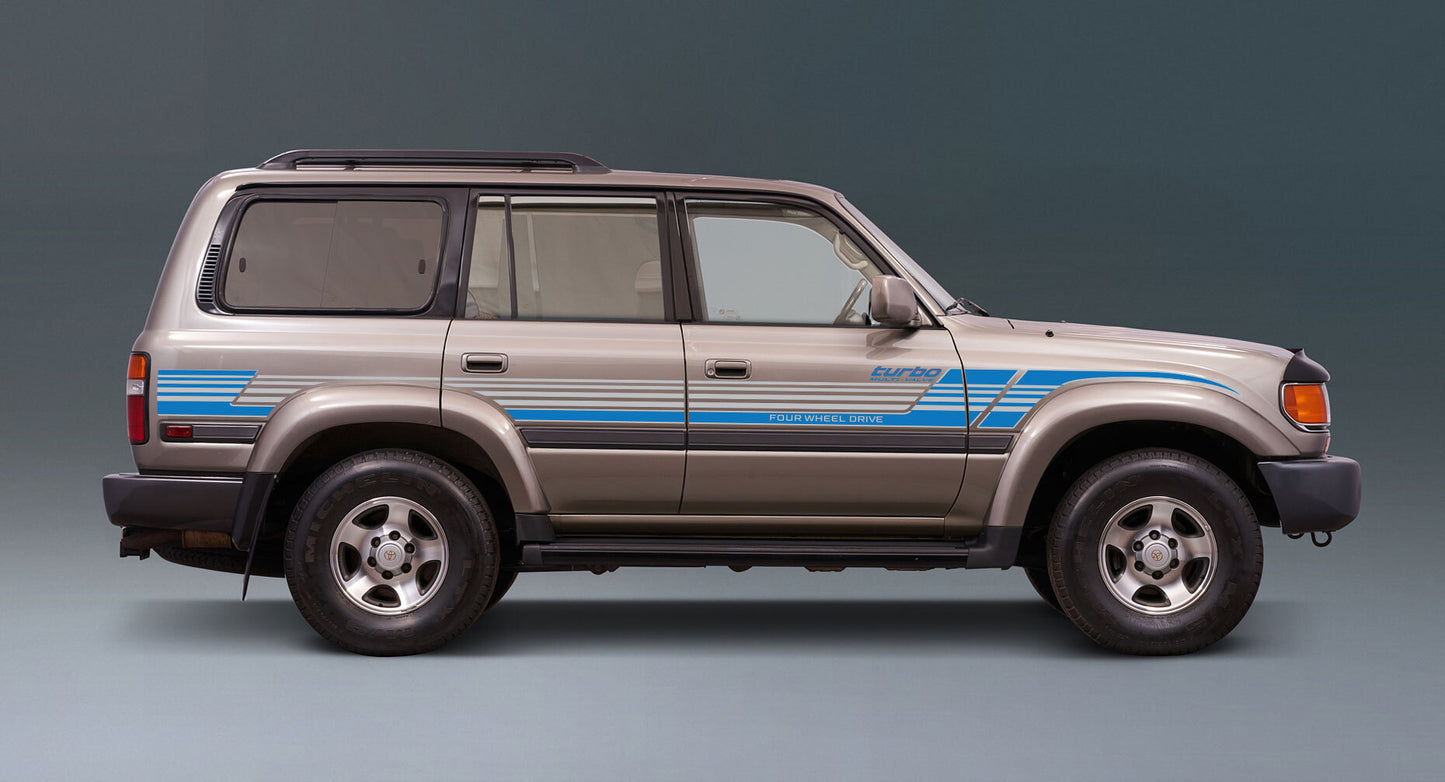 TOWNSVILLE BODY DECAL KIT : 80-SERIES LAND CRUISER (1994-1997)