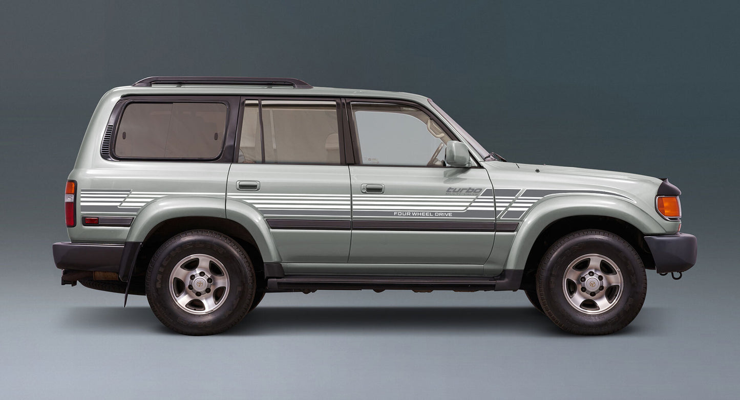 TOWNSVILLE BODY DECAL KIT : 80-SERIES LAND CRUISER (1994-1997)